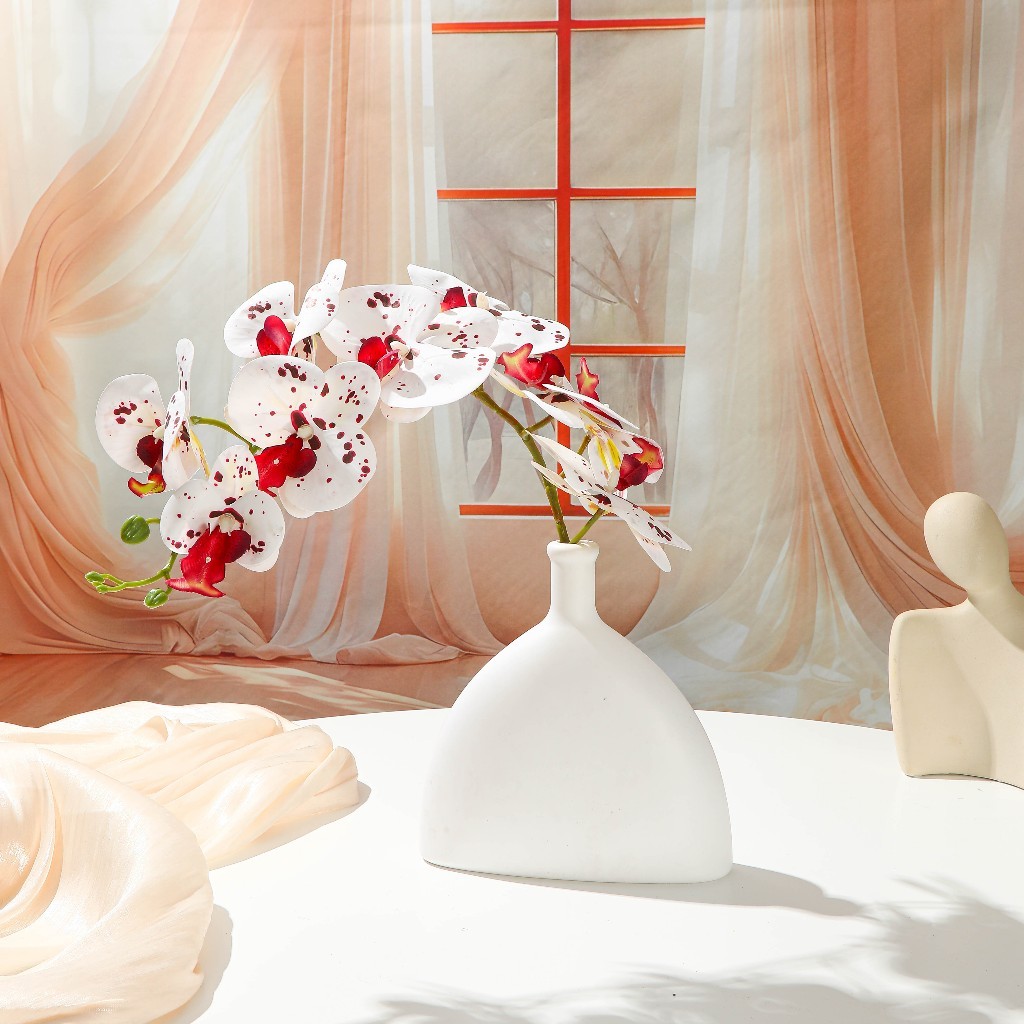 Ensemble Bunga Anggrek Bunga Hias Plastik Bunga Hias Plastik bunga hiasan ruang tamu