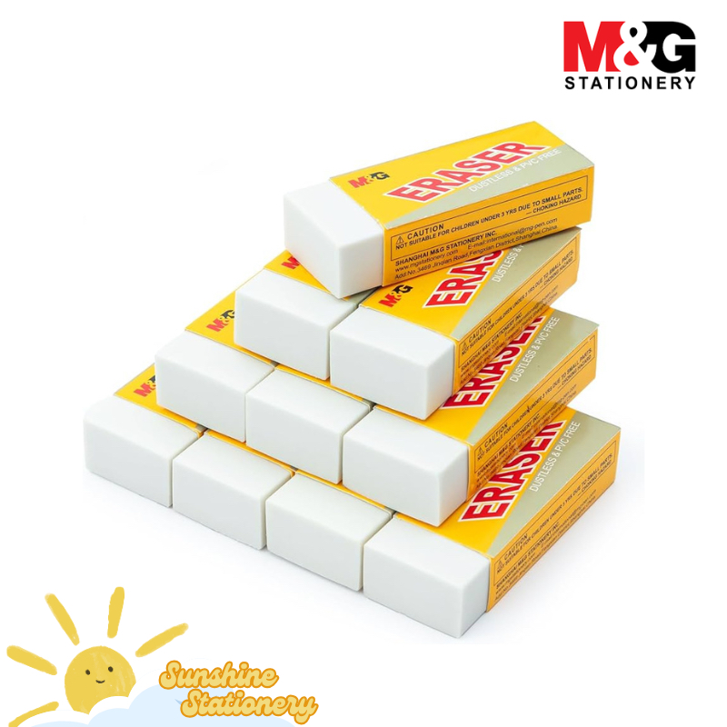 

M&G White Eraser Stip Penghapus Putih AXP963PT