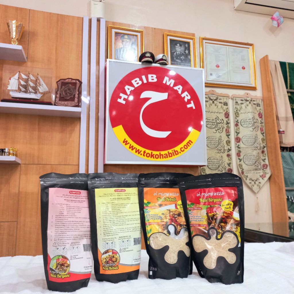 

Nasi Kebuli & Nasi Biryani Instan AL MUMTAZZA | Masak Praktis, Rasa Autentik Arab