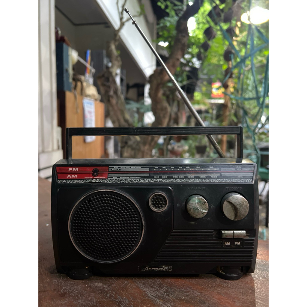 Radio Mini Jadul 2 Band (AM/FM), Superstar