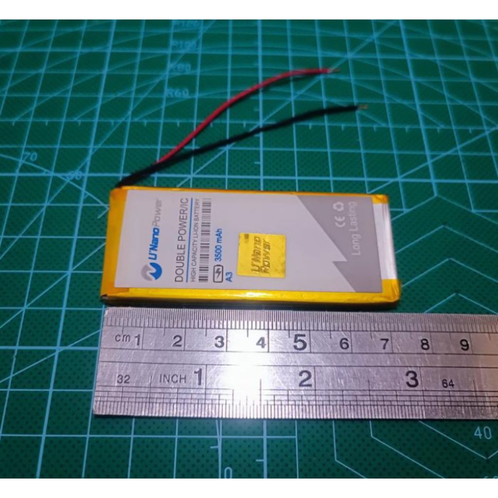 Baterai lithium polymer 3,7V 3000mah