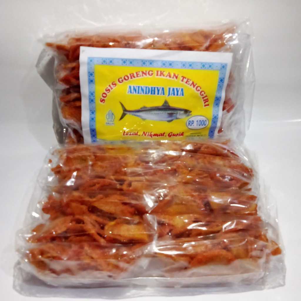 

Najaya Snack-Sosis Goreng Ikan Tengiri Pedas Gurih Renyah