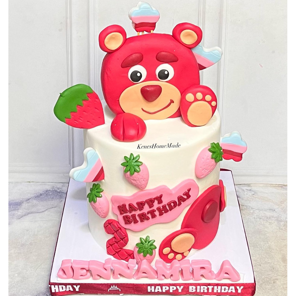 

Kue Ulang Tahun Lotso / Cake Ulang Tahun Lotso