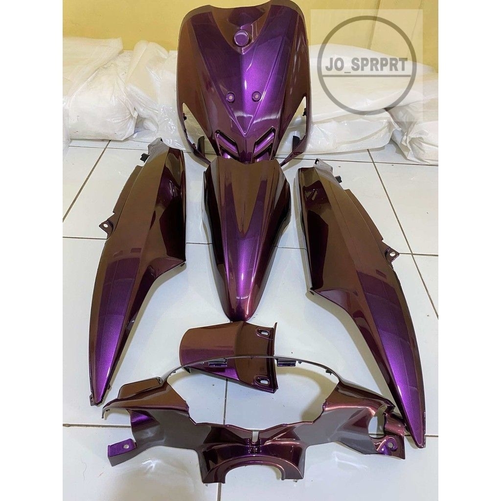 Full body halus mio sporty candy purple(ungu)