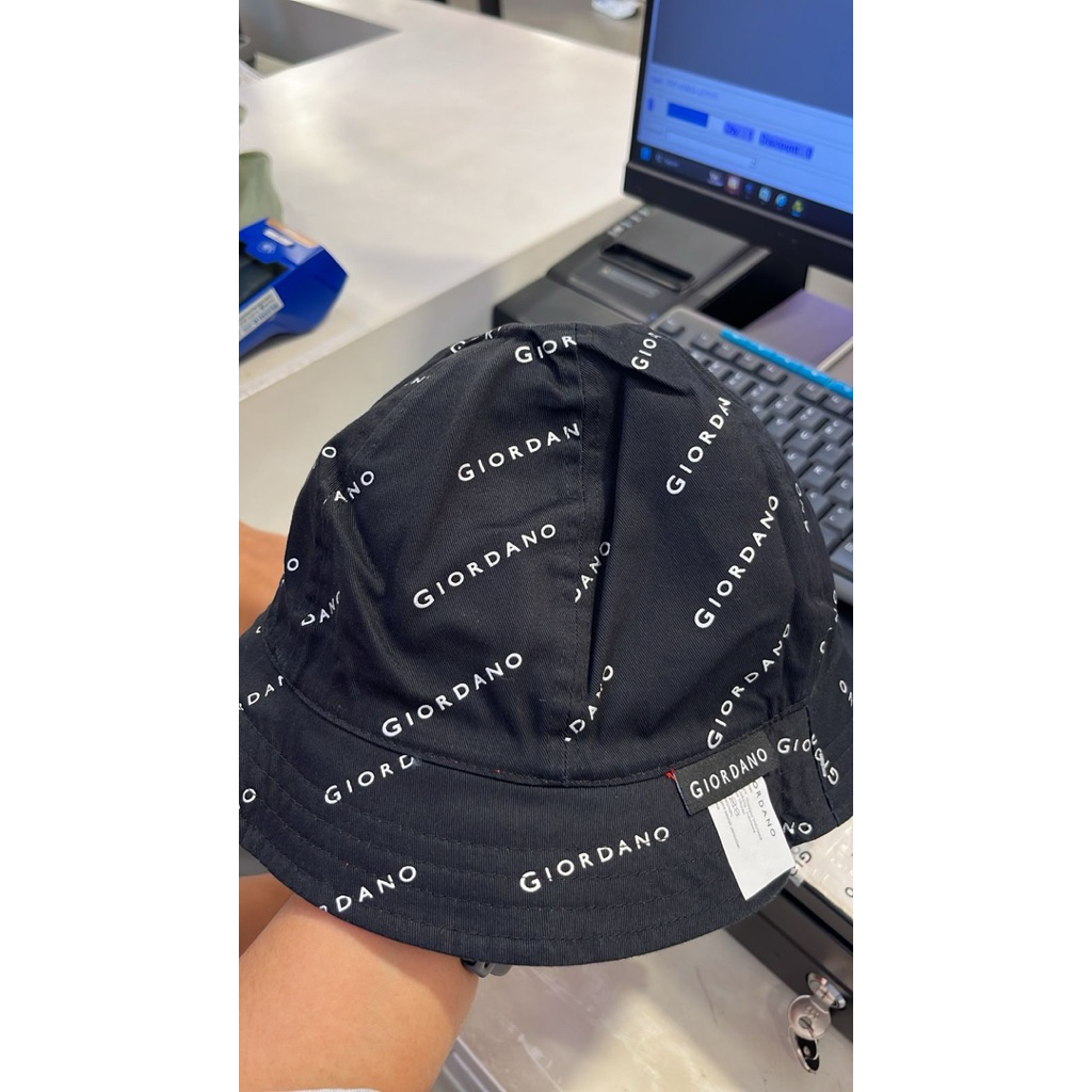 GIORDANO BUCKET HAT BOLAK BALIK ORIGINAL | TOPI GIORDANO BOLAK BALIK ORIGINAL