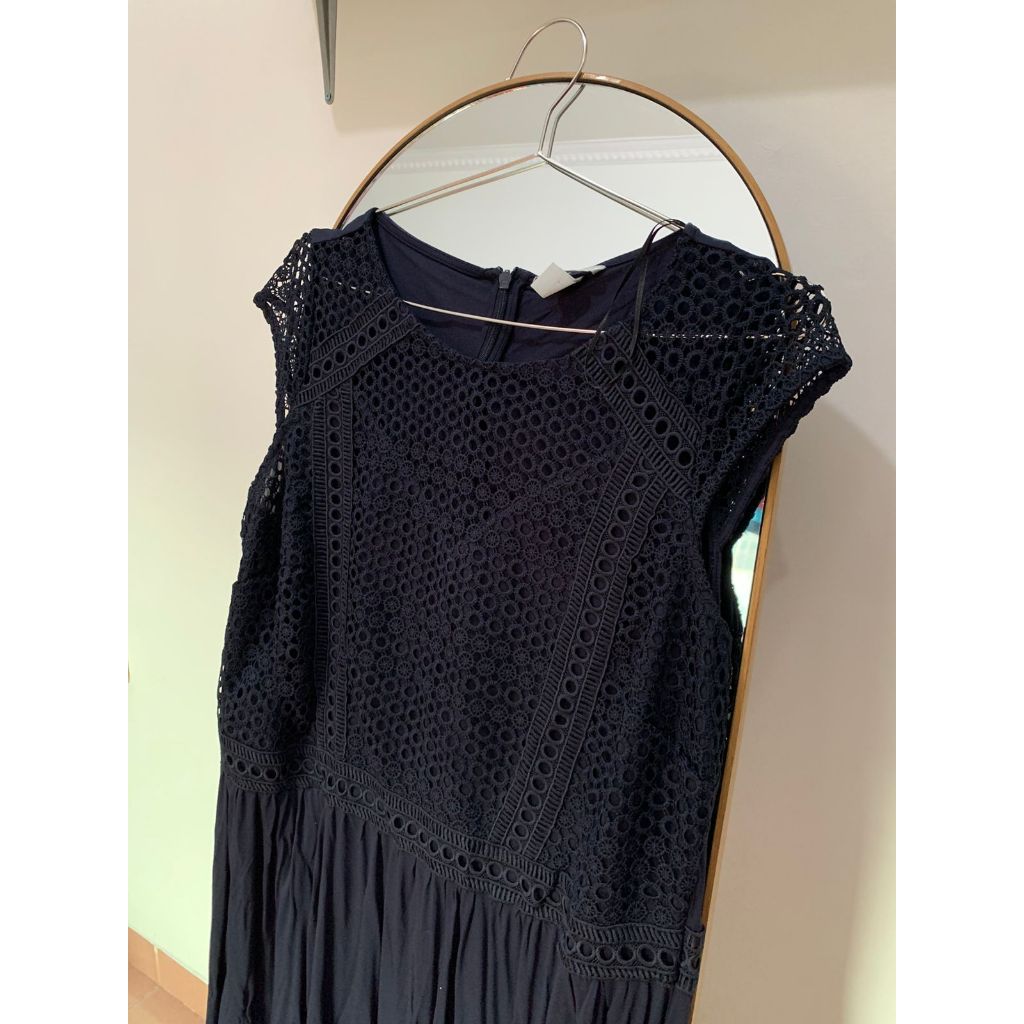 PRELOVED H&M LONG PARTY DRESS GOWN BIG SIZE