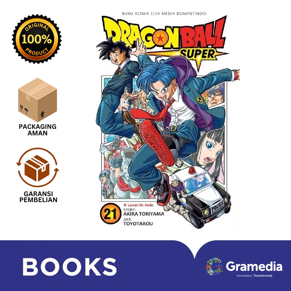 Gramedia Bali - Dragon Ball Super Vol. 21