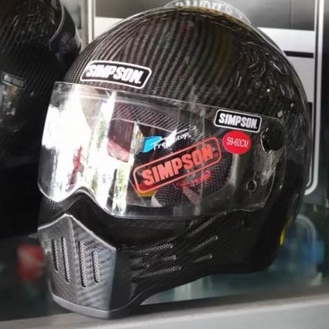 HELM FULLFACE SIMPSON M30 CARBON