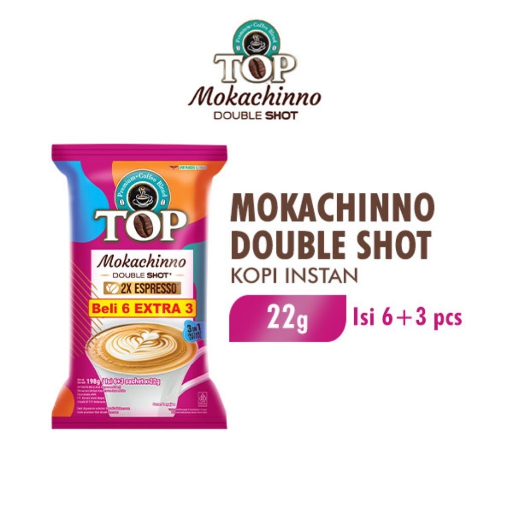 

Top Kopi Saset Rasa Cappucino | Top Kopi Susu | Top Avocado | Top Aren | Top Double Shot
