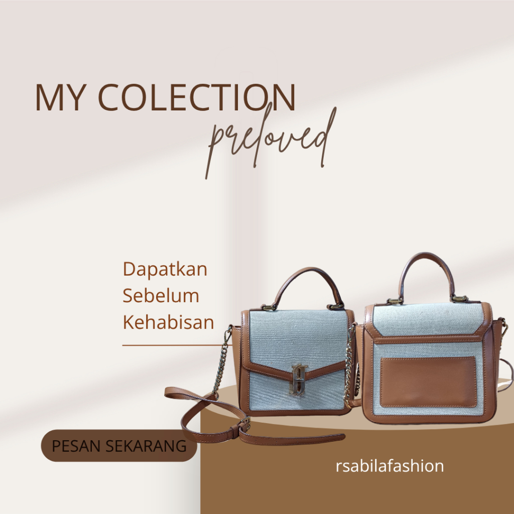 preloved tas jestina original autentic by rsasbilafashion