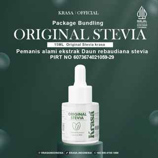 

KRASA Stevia Tetes Original - 15ML (HALAL & BPOM)