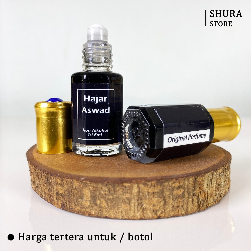 Parfum Hajar Aswad Original Bibit Murni Hajar Aswad Tanpa Campuran