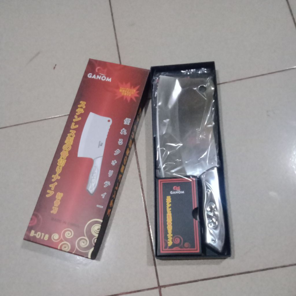 pisau golok pisau Daging cincang STAINLESS STEEL  LUJI DiNEMATEGANOm
