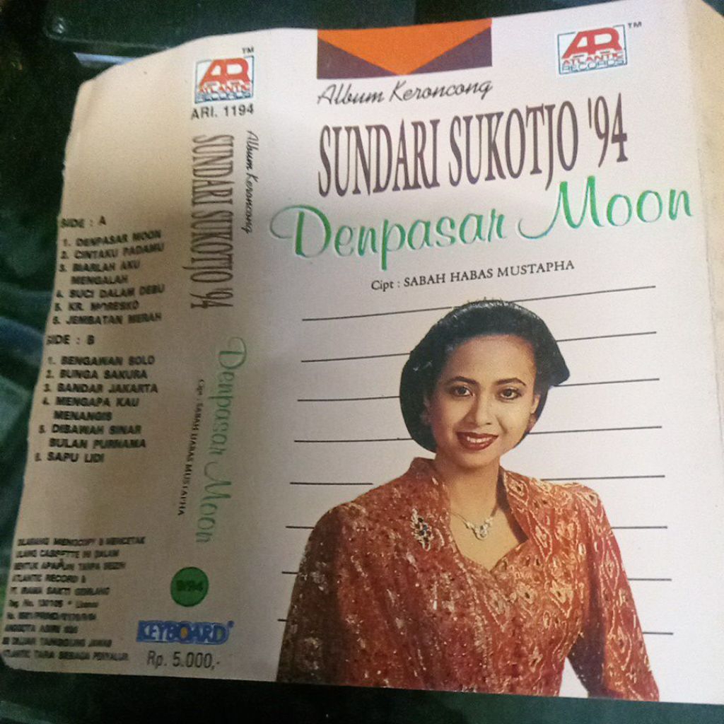 KASET PITA SUNDARI SUKOTJO '94 KR37