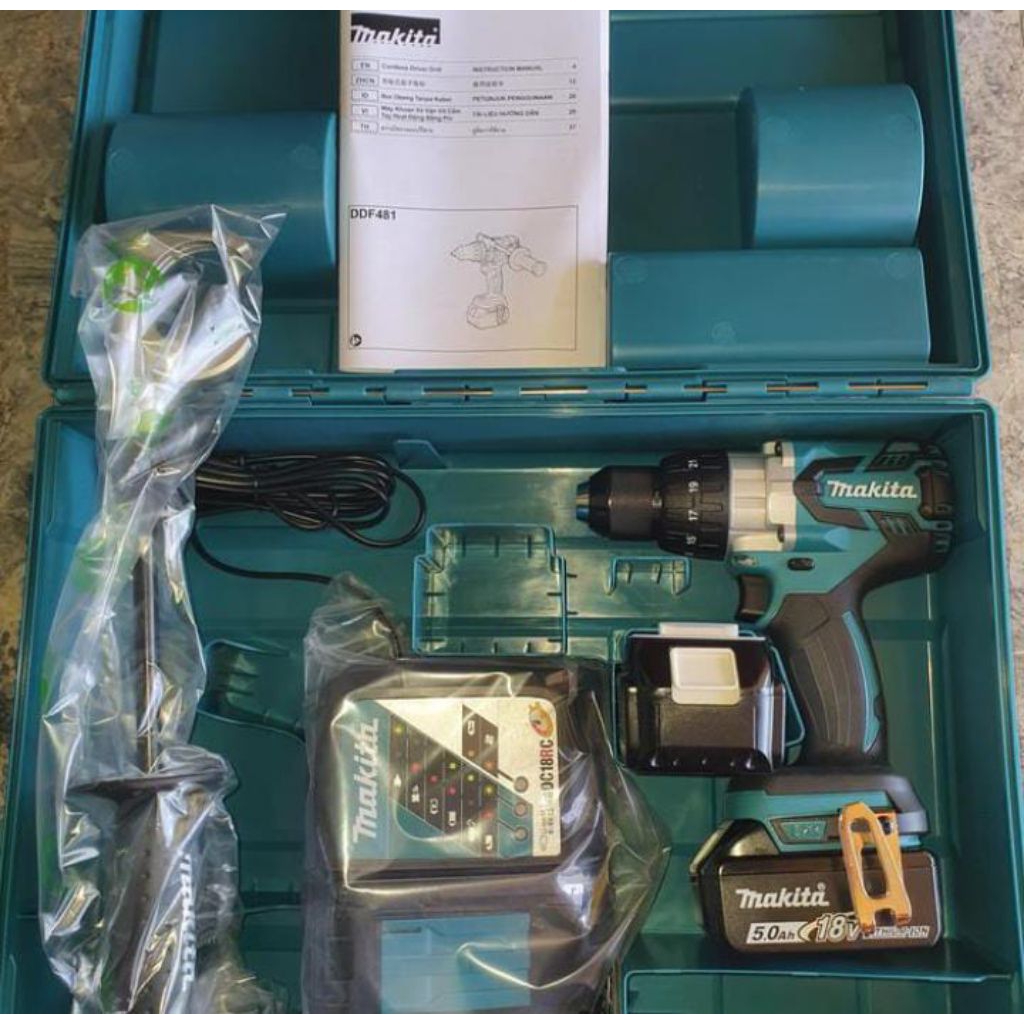Bor Cas Makita DDF481RTE Bor Cas Makita DDF481RTE 18V 5.0Ah 

