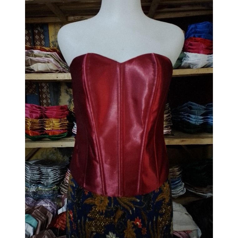 KODE N85R Kamisol  Bustier  Kemben  Longtorso Kebaya Gratis Ongkir shopee 33 Big sale Ramadhan