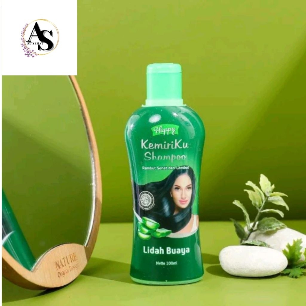 Happy Kemiriku Shampo Lidah Buaya 100 Ml - Pencegah Rambut Rontok