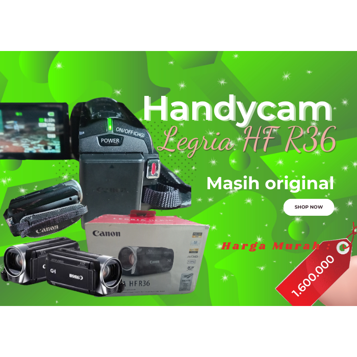 Canon LEGRIA HF R36 HD Camcorder Video