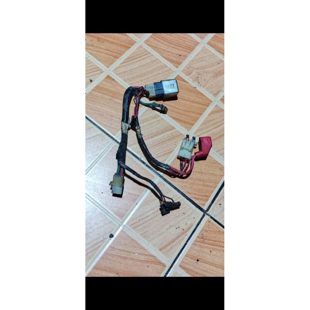 kabel aki SUPRA X 125 /KARISMA /KIRANA.original copotan motor