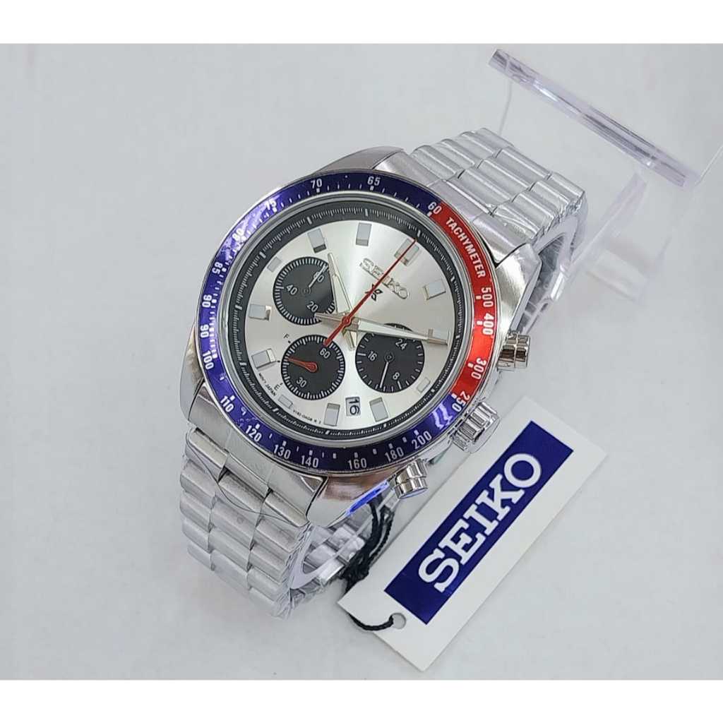 Termurah Jam Tangan Seiko Pria Chrono Aktif Daya Gerak Baterai | Jam Tangan Seiko Terbaru | Jam Seik