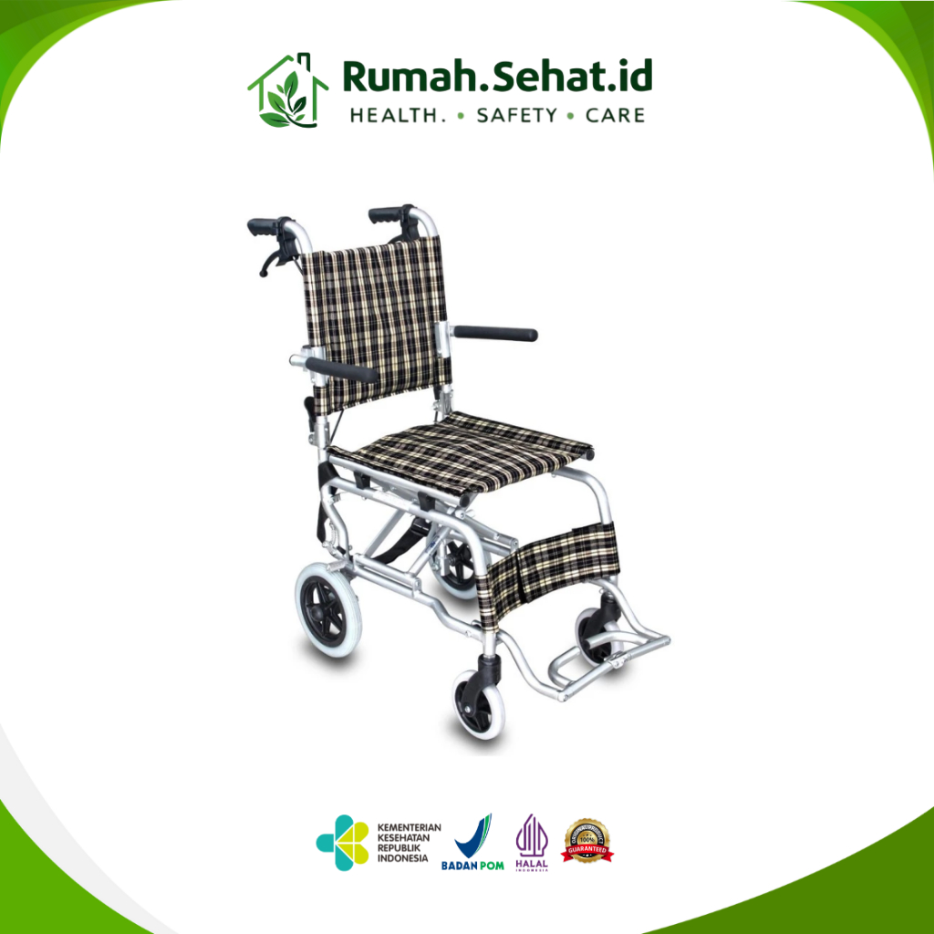 Kursi Roda Traveling Silver Onemed 804LABJ