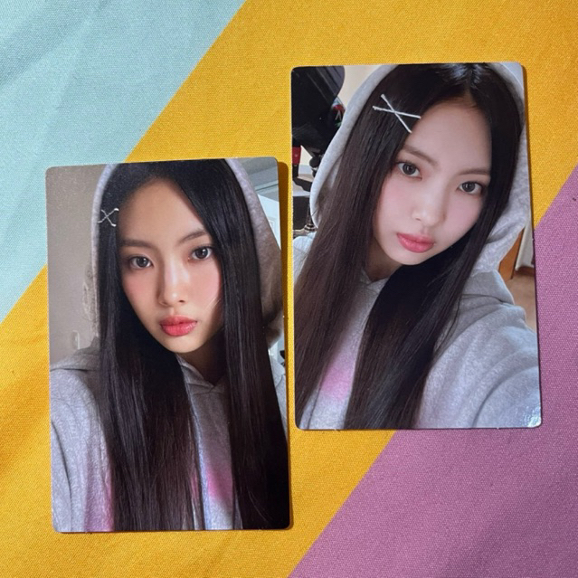 NewJeans Haerin Hyein Photocard Bunnies Camp PC
