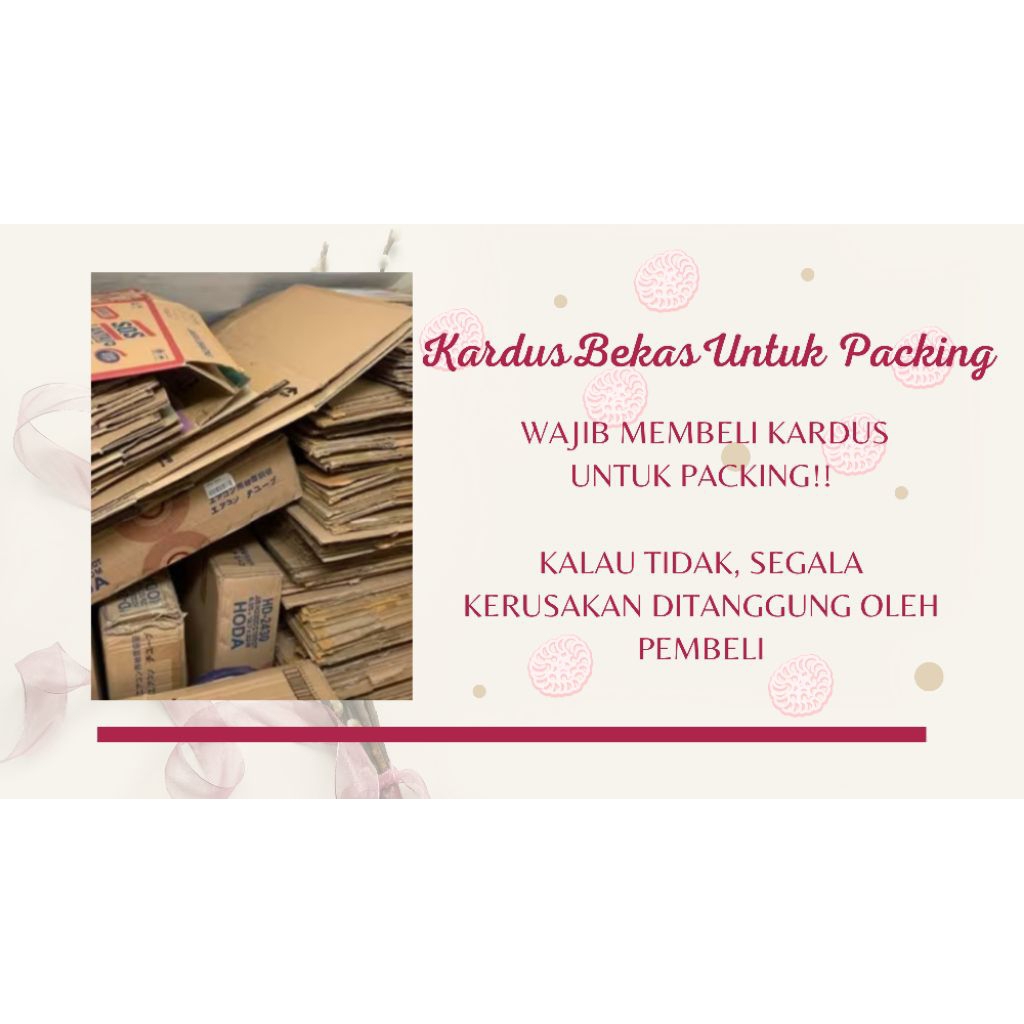 

KARDUS PACKING| WAJIB CHECKOUT