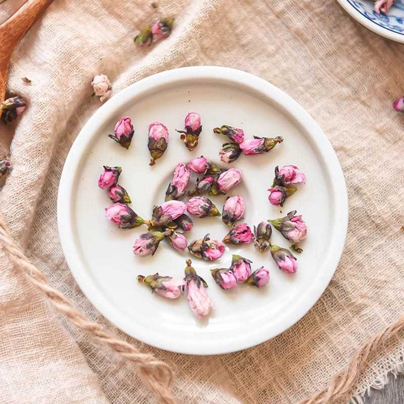 

Natural Sakura Flower Petals Dried Cherry Blossom Flower for Tea Bunga Sakura Kuncup Kering