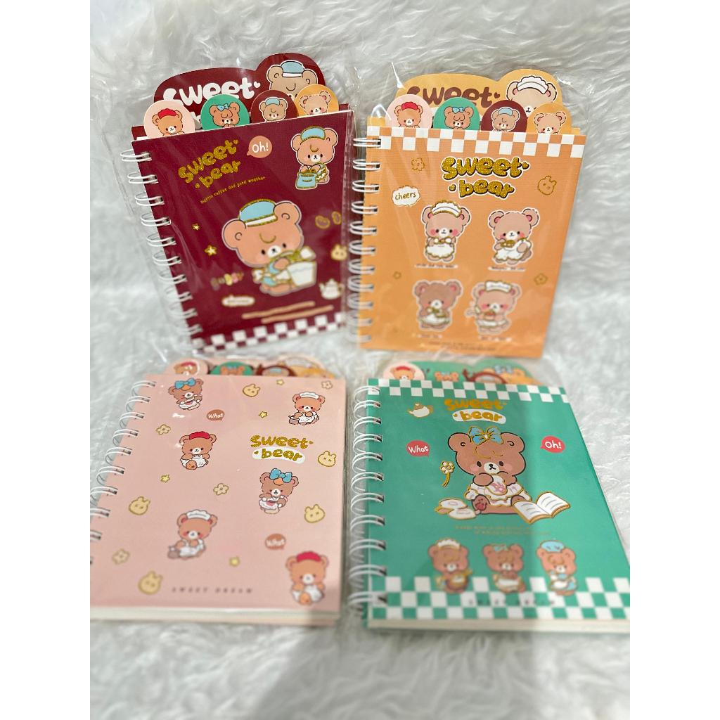 

NOTEBOOK SWEETBEAR / NOTEPAD SWEETBEAR / NOTEBOOK LUCU ANAK / NOTEPAD GAMBAR BEAR