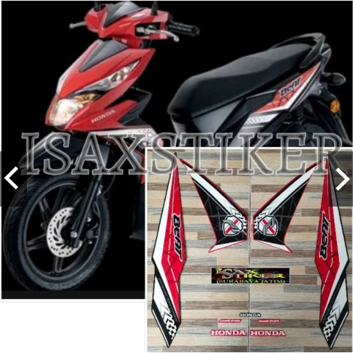 striping original Honda beat esp FI CBS ISS tahun 2016 2017