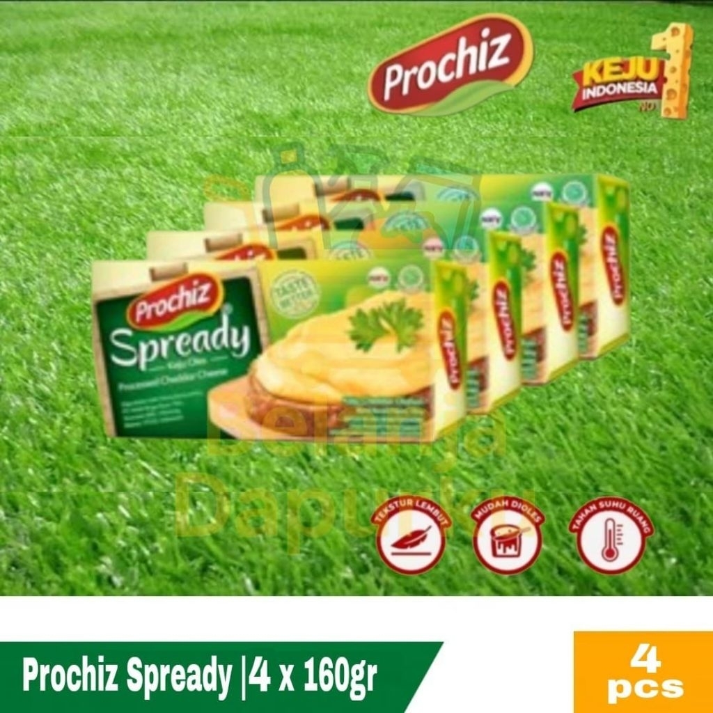 

Keju PROCHIZ Spready 160 gr x 4