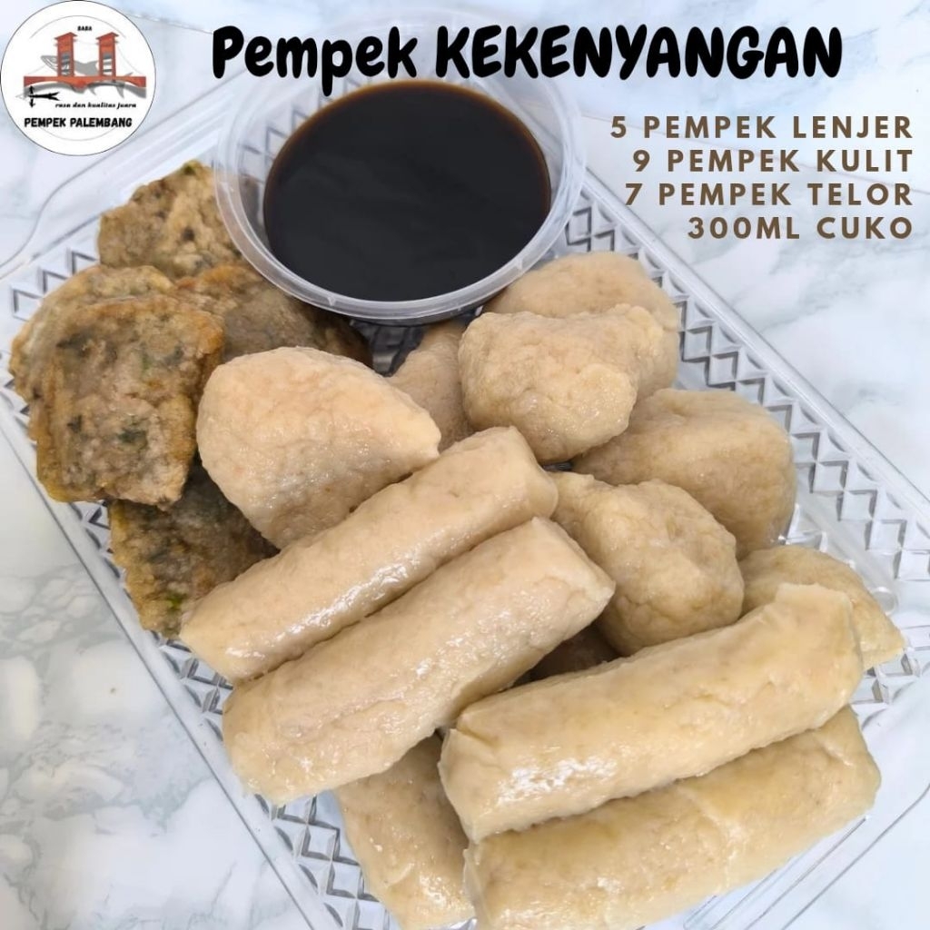 

Pempek Kulit dan Lenjer / Pempek Campur / Pempek Asli Palembang / Ikan Tenggiri Asli / Pempek Super Premium / Pempek BABA