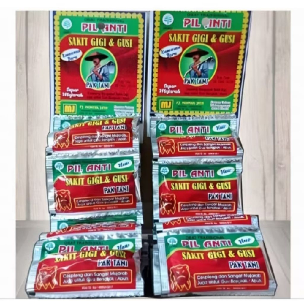 tani sakit bangt giginya