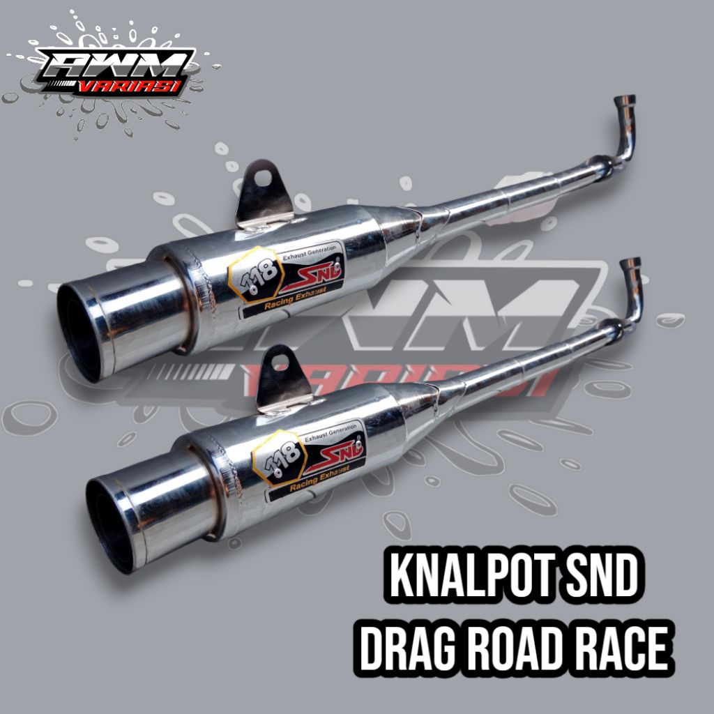 knalpot racing SND drag road race jupiter z smash shogun supra karisma