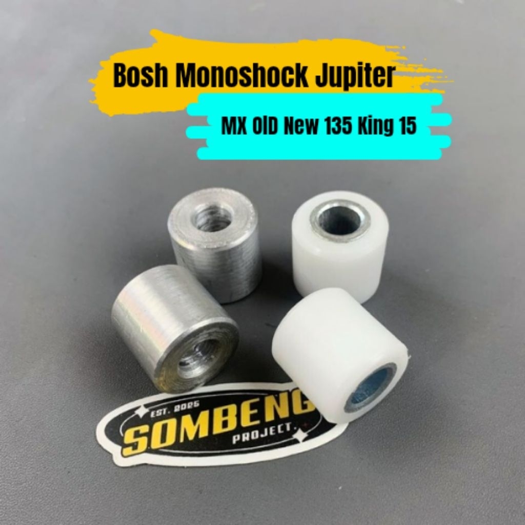 Bosh Monoshock Jupiter Mx Old New 135 King 150 Bosh Shock Belakang Bahan Teflon Alumunium