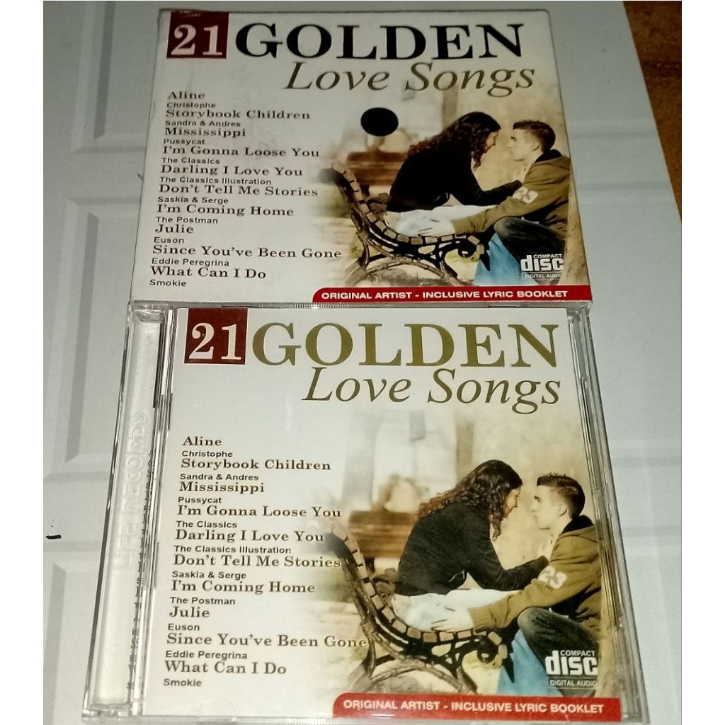 CD musik:21 Golden-Love Songs