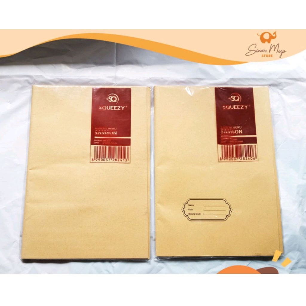 

Sampul buku kwarto sampul buku Samson ukuran kecil