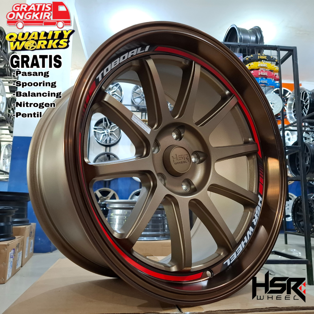 Velg Mobil Reborn, Venturer, Zenix, Ring 18 Lebar 9 Et22 Velg Racing Hsr Toboali