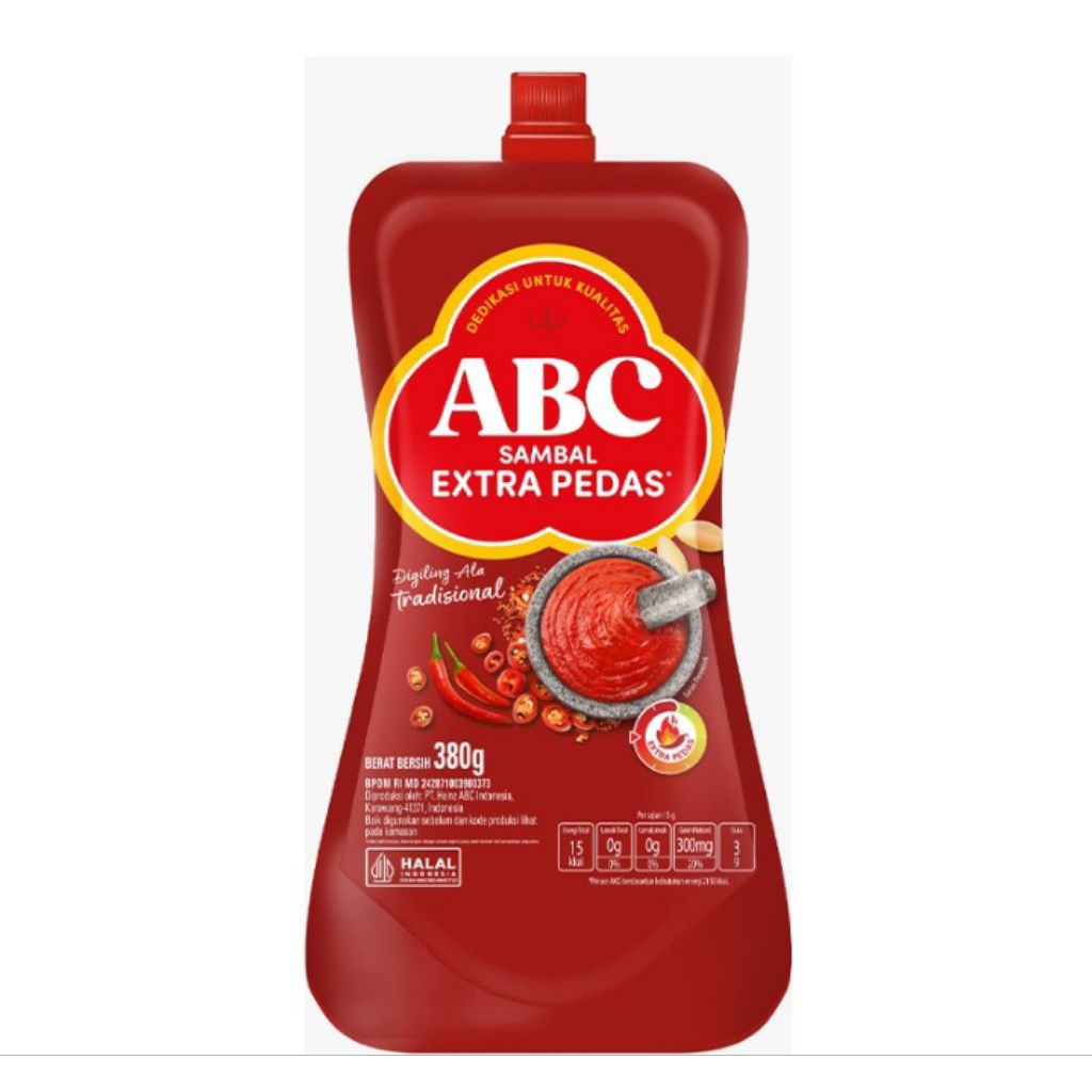

ABC Saus Sambal Extra Pedas
