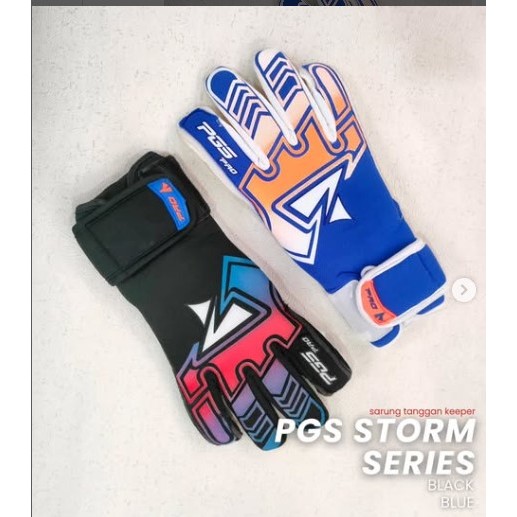 PGS PRO Goalkeeper Gloves [Storm Series] [Size : 6/7/8/9/10]