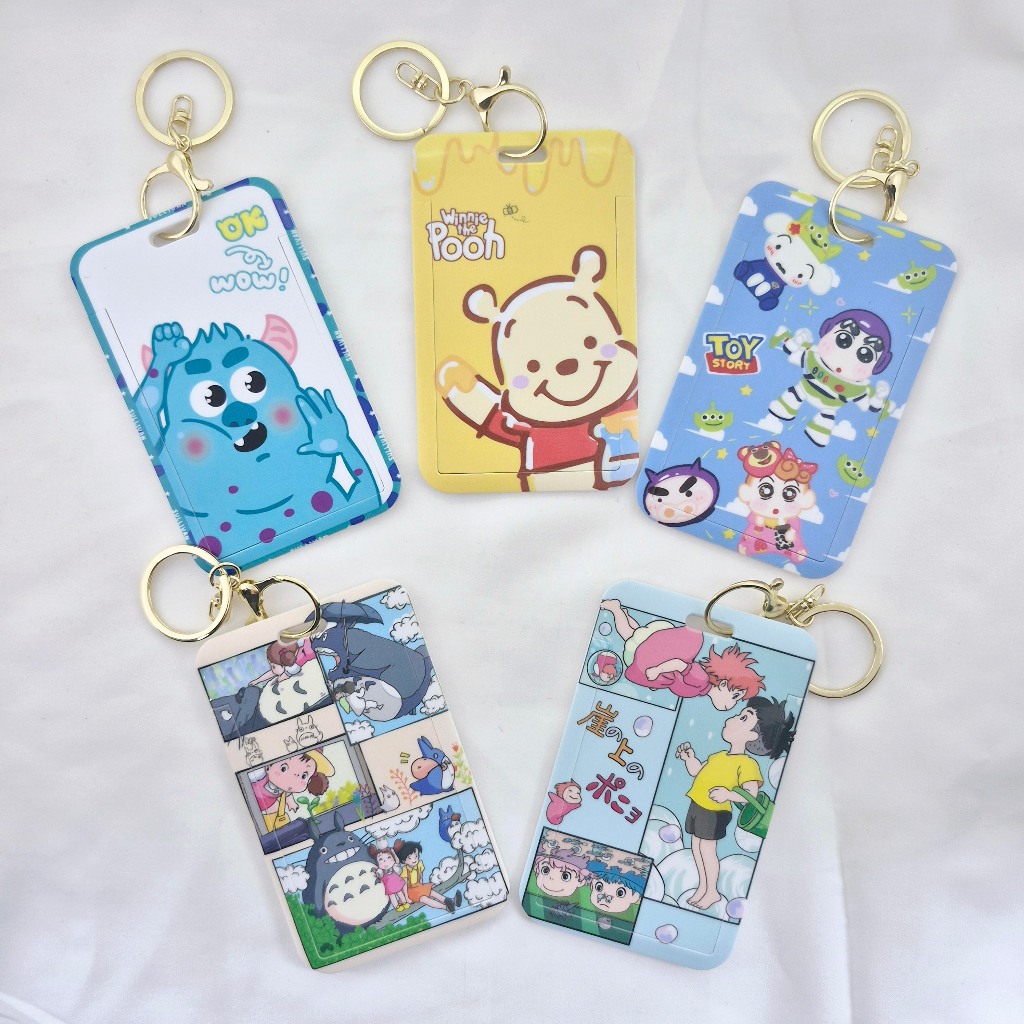 

Card Holder ID Tag - Casing Kartu Nama Kartun Lucu - Kartu Transportasi Korea Shinchan Sincan