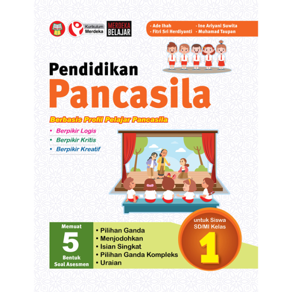 Buku Pendidikan Pancasila/PKn SD/MI Kelas 1 Kurikulum Merdeka