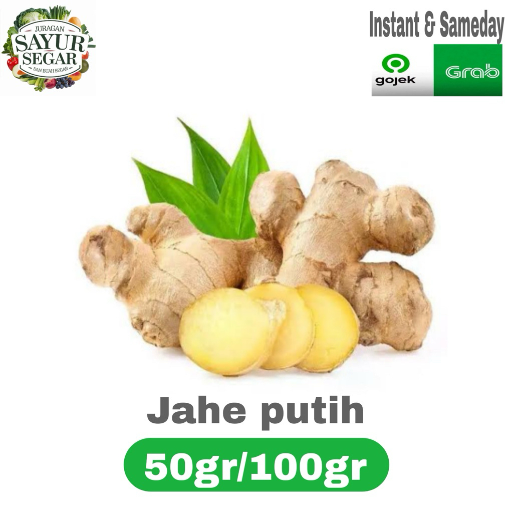 

JAHE putih 50gr/100gr murah instant