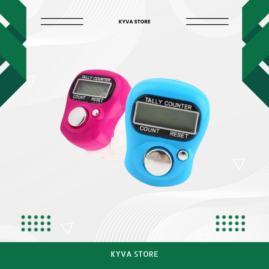 ALAT BANTU WIRIDAN TASBIH JARI MINI COUNTER TASBIH DIGITAL TASBIH KEKINIAN