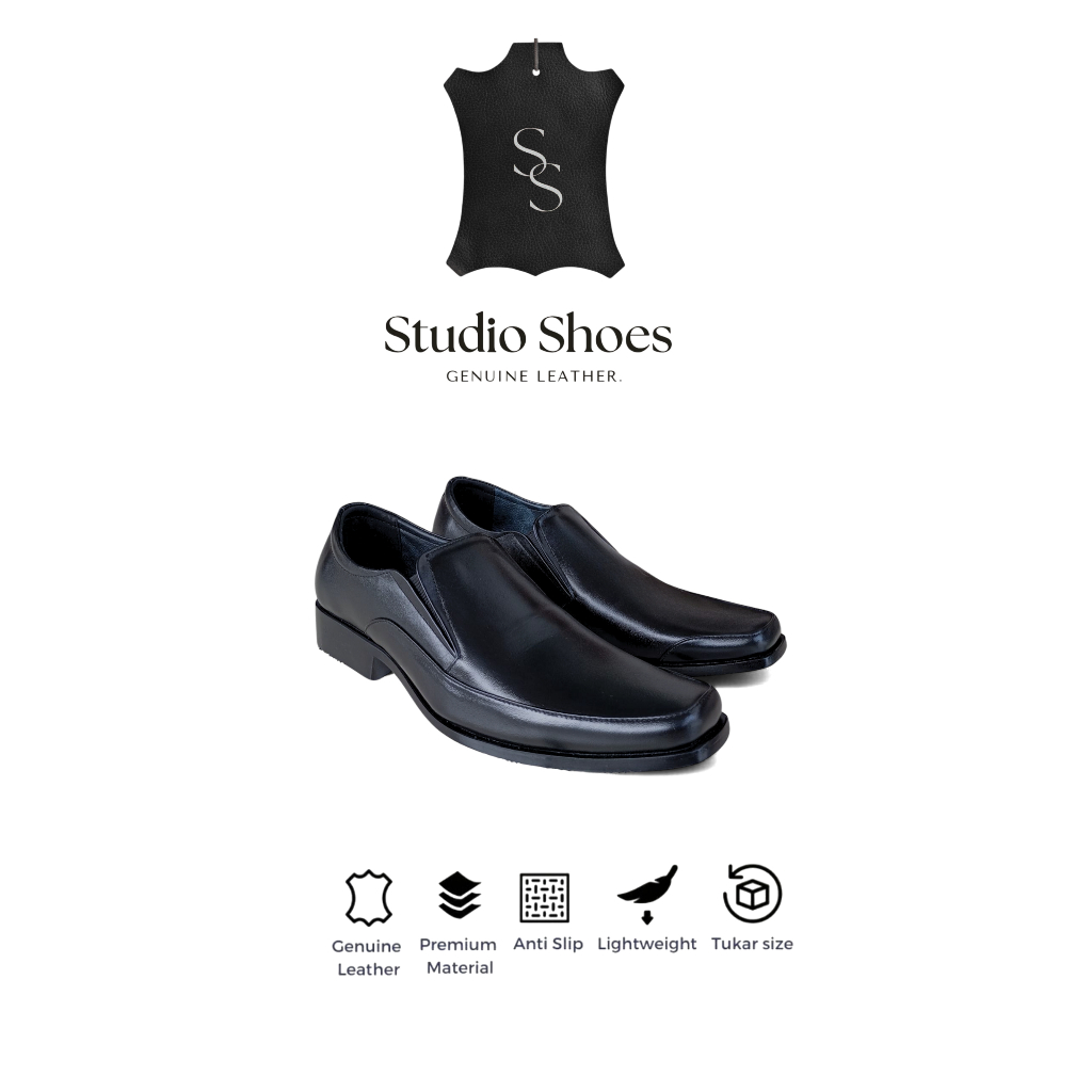 Sepatu Pantofel Louis Visto Sepatu Kantor Formal Original Kulit Asli L716