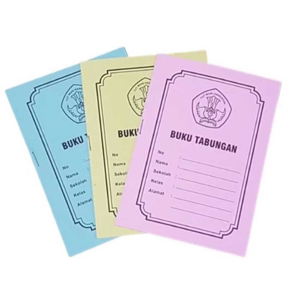 

AS888 - Buku Tabungan Isi 1 Pcs / Buku Tabungan Anak Sekolah Aneka Warna. Murah