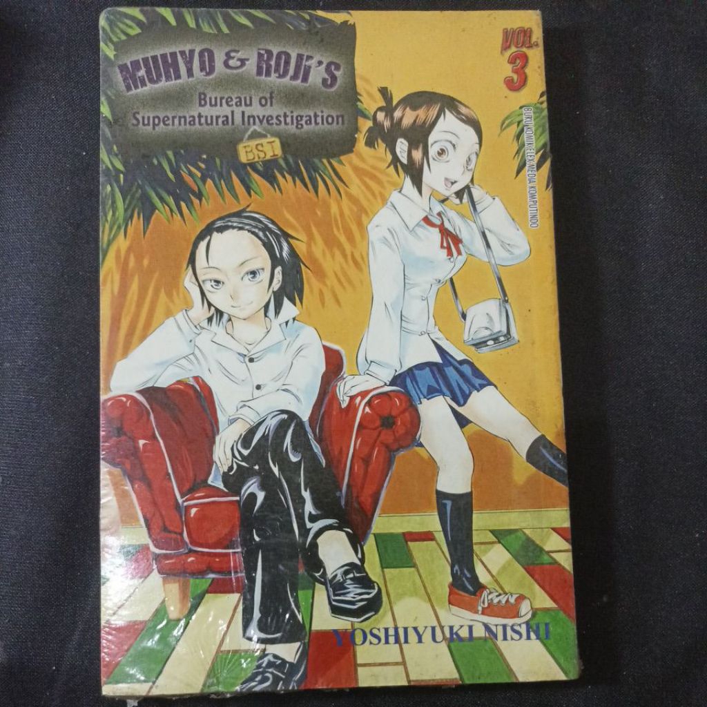 Komik Muhyo & Roji 3 (segel)