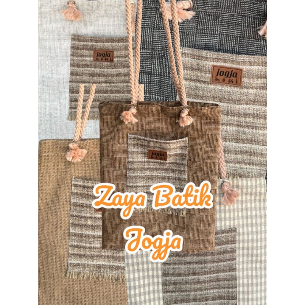 tas wanita tote bag Malioboro Jogja, murah