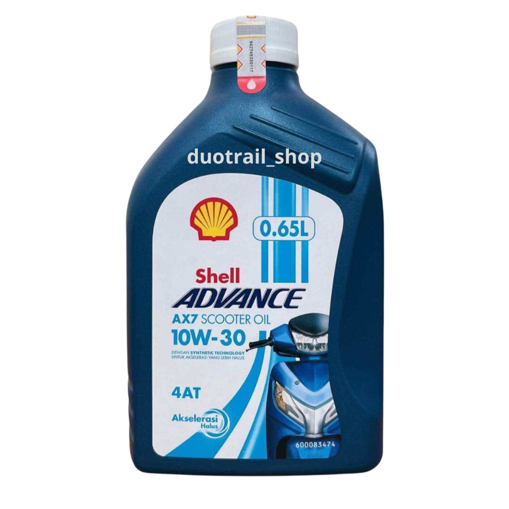 Oli Shell Advance Scooter AX7 10W-30 650ml Synthetic Based