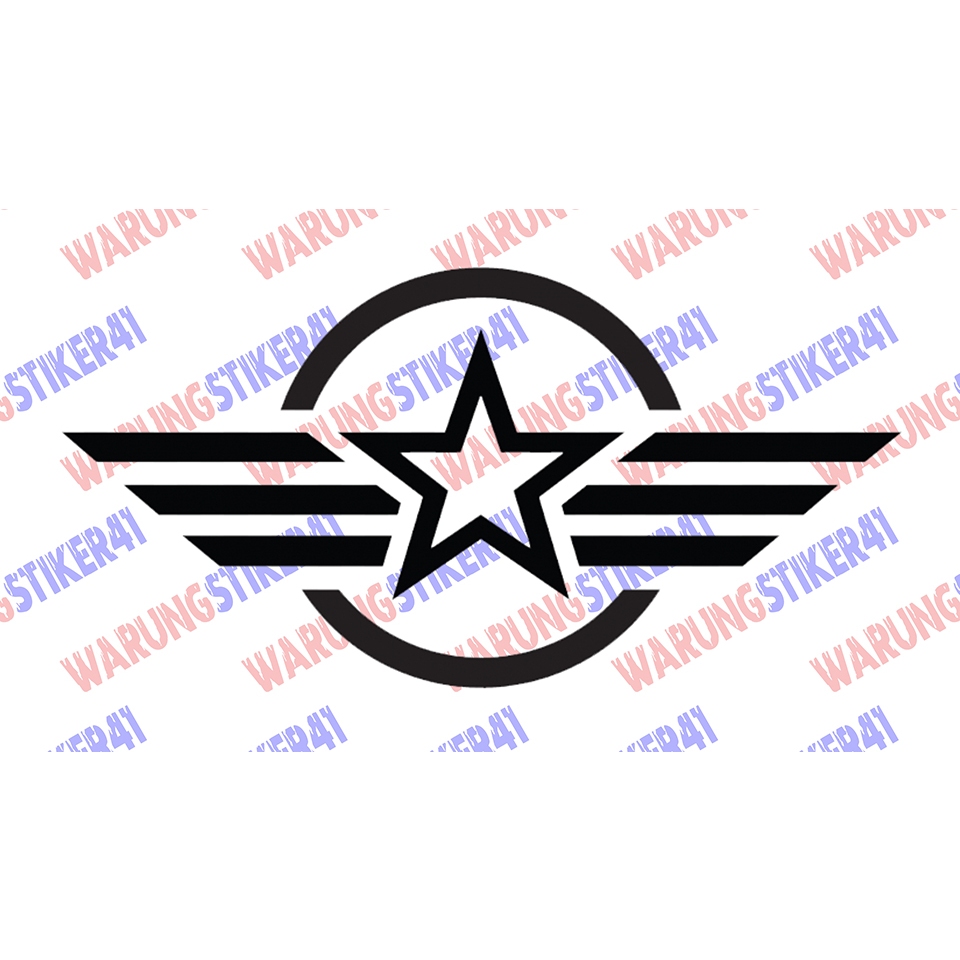 

stiker army 1 sticker cutting custom keren